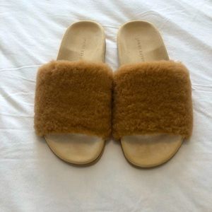 Jenni Kayne Shearling Slide Sandal